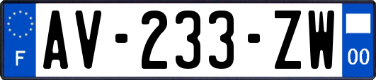 AV-233-ZW