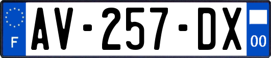 AV-257-DX