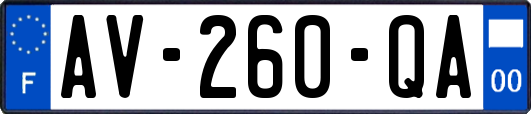 AV-260-QA