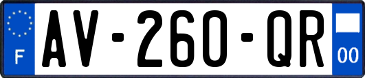 AV-260-QR
