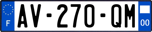 AV-270-QM