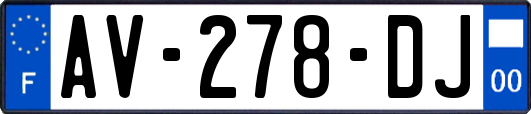 AV-278-DJ