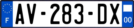 AV-283-DX