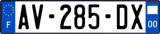 AV-285-DX
