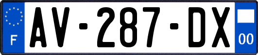 AV-287-DX