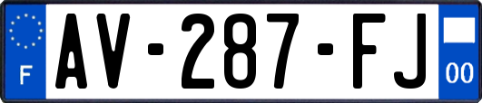 AV-287-FJ