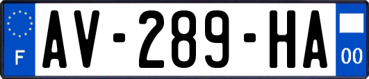 AV-289-HA