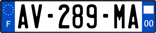 AV-289-MA