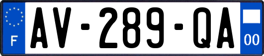 AV-289-QA