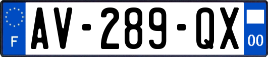 AV-289-QX