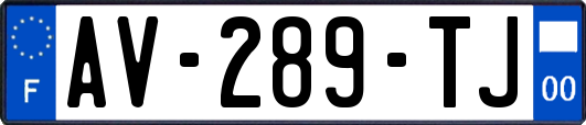 AV-289-TJ