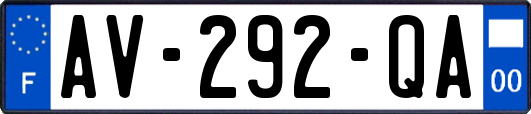 AV-292-QA