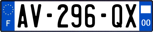 AV-296-QX