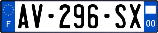 AV-296-SX