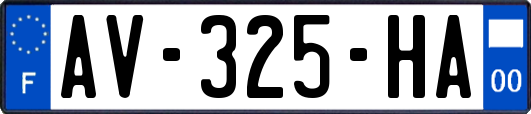 AV-325-HA
