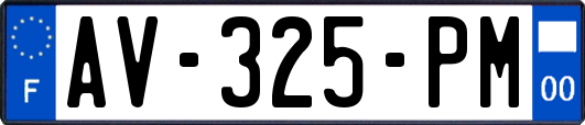 AV-325-PM