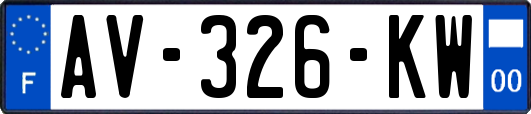 AV-326-KW
