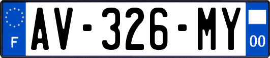 AV-326-MY