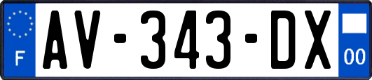 AV-343-DX
