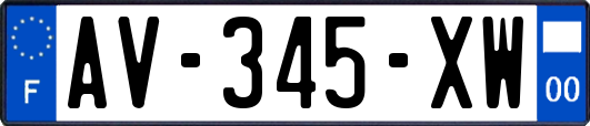 AV-345-XW