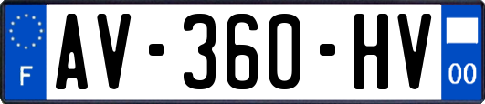 AV-360-HV