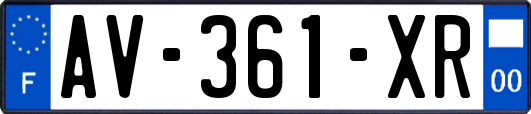 AV-361-XR