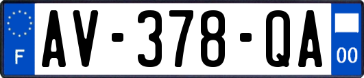 AV-378-QA