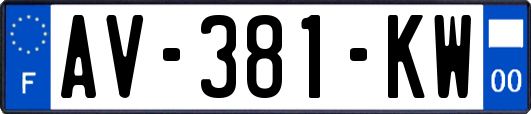 AV-381-KW