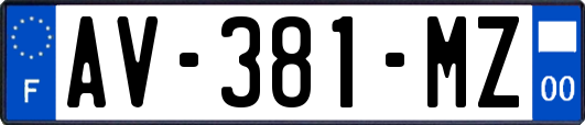 AV-381-MZ