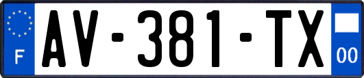 AV-381-TX
