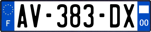 AV-383-DX