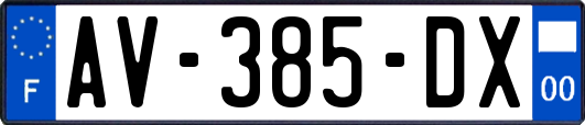 AV-385-DX