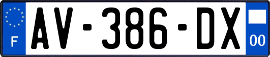 AV-386-DX