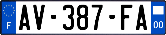 AV-387-FA