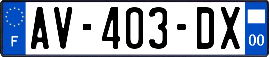 AV-403-DX