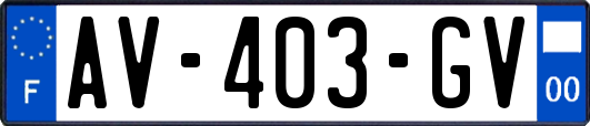 AV-403-GV