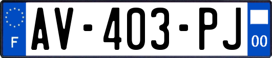 AV-403-PJ