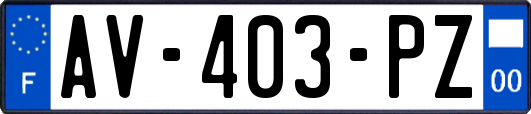 AV-403-PZ