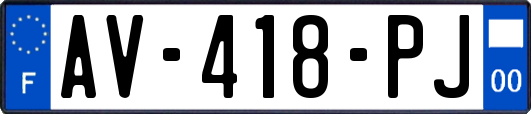 AV-418-PJ