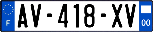 AV-418-XV
