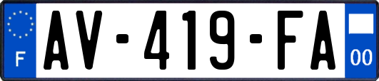 AV-419-FA