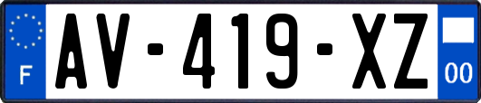AV-419-XZ