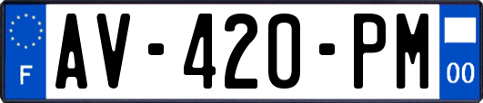 AV-420-PM