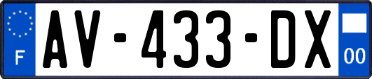 AV-433-DX