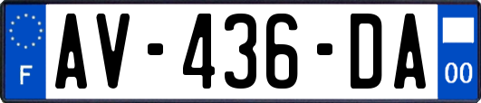 AV-436-DA
