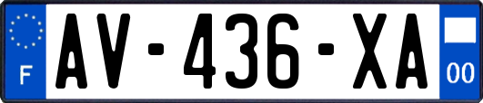 AV-436-XA