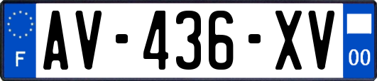 AV-436-XV