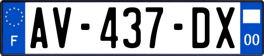 AV-437-DX