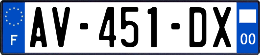 AV-451-DX