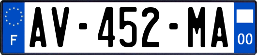 AV-452-MA